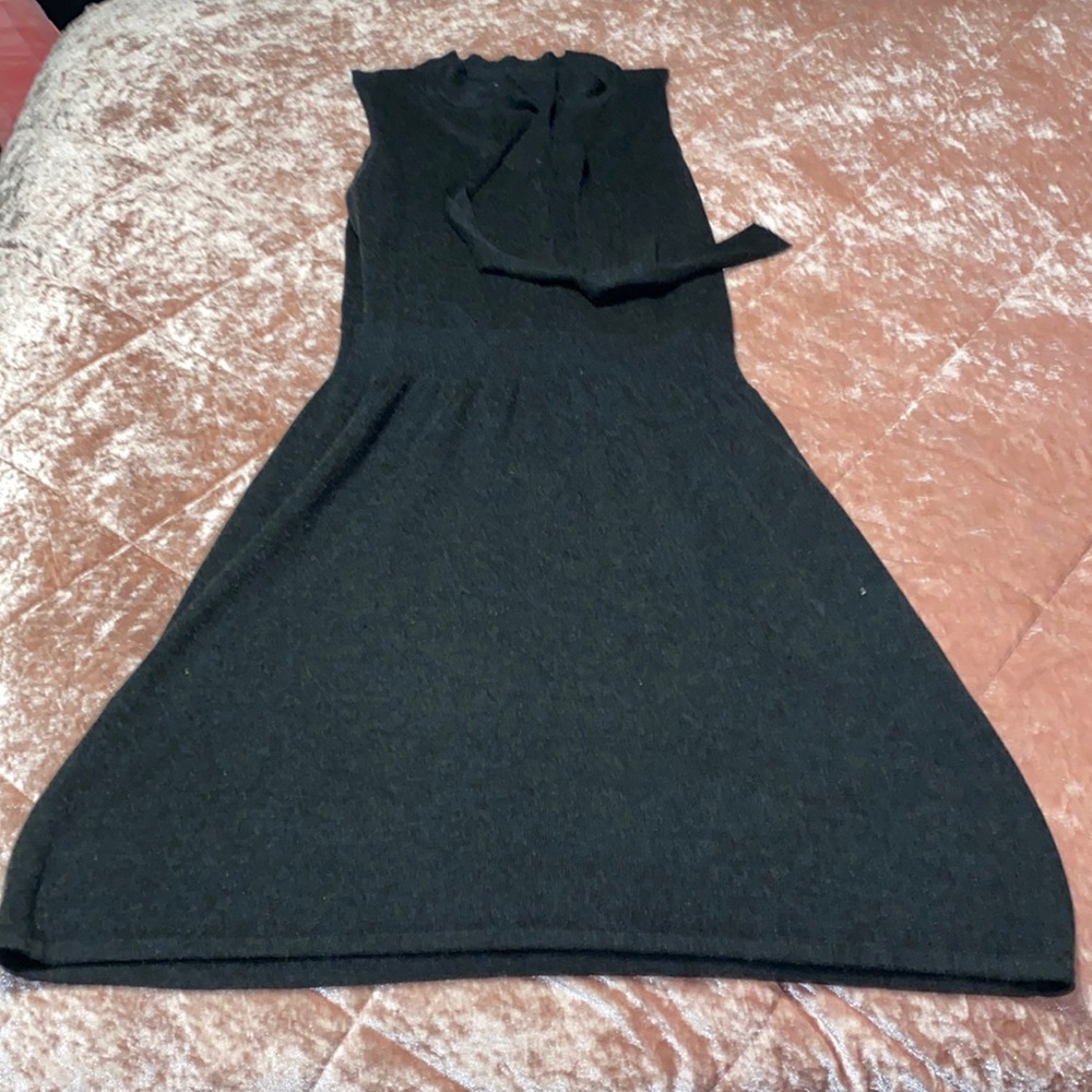 Magaschoni gray cashmere dress